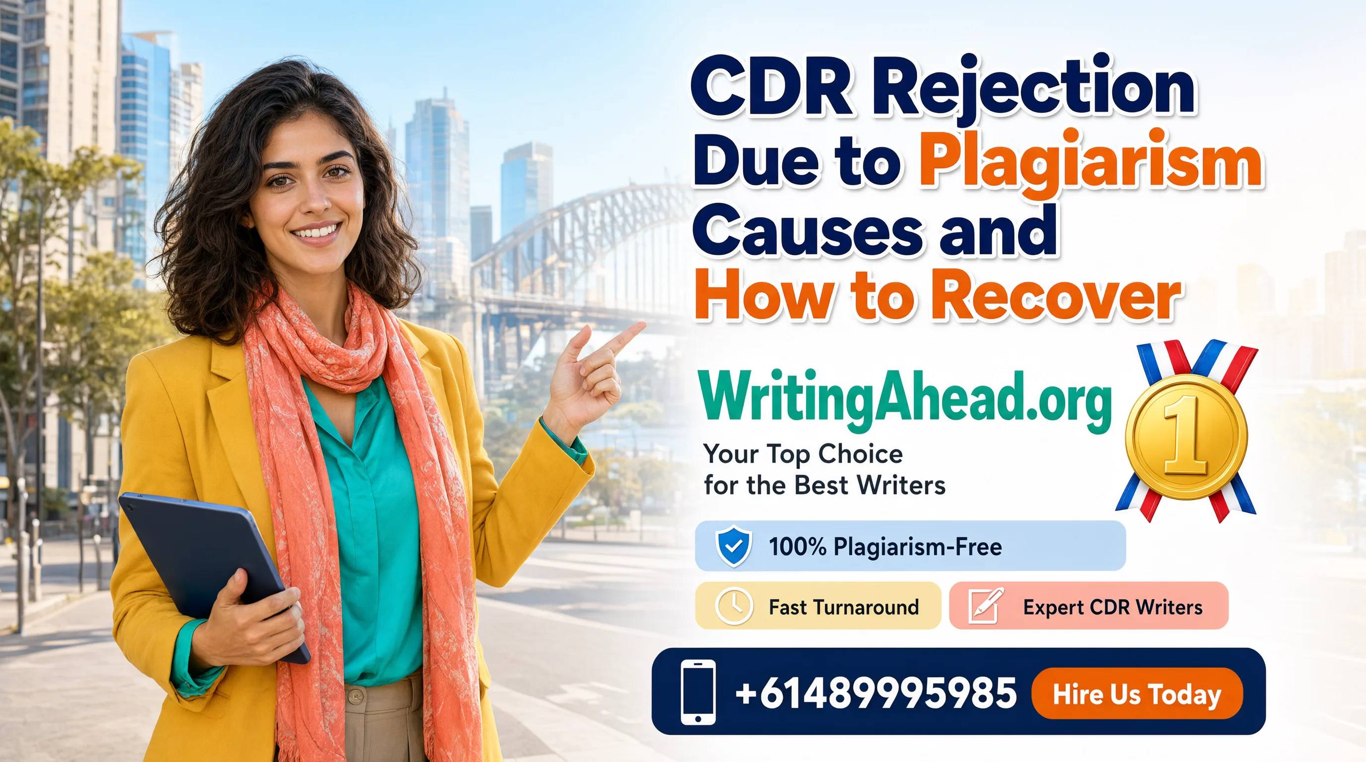 CDR Rejection Due to Plagiarism Causes Ban and Recovery